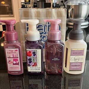 Bath & Body Works Hand Soap Collection - Pink, Purple, Cream